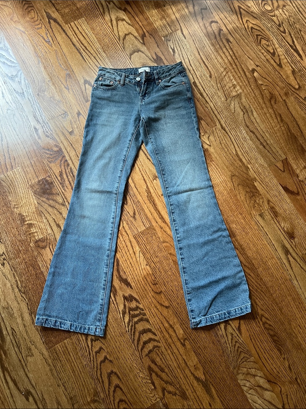 Pacific Sunwear Women's Light Blue Flared Jeans